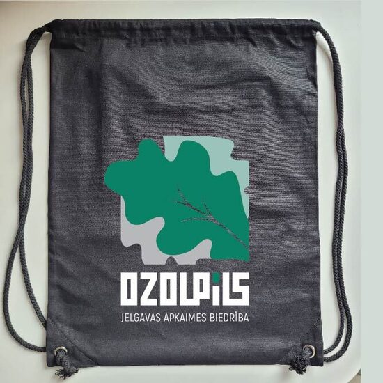 Mugursoma ar apdruku OZOLPILS 2